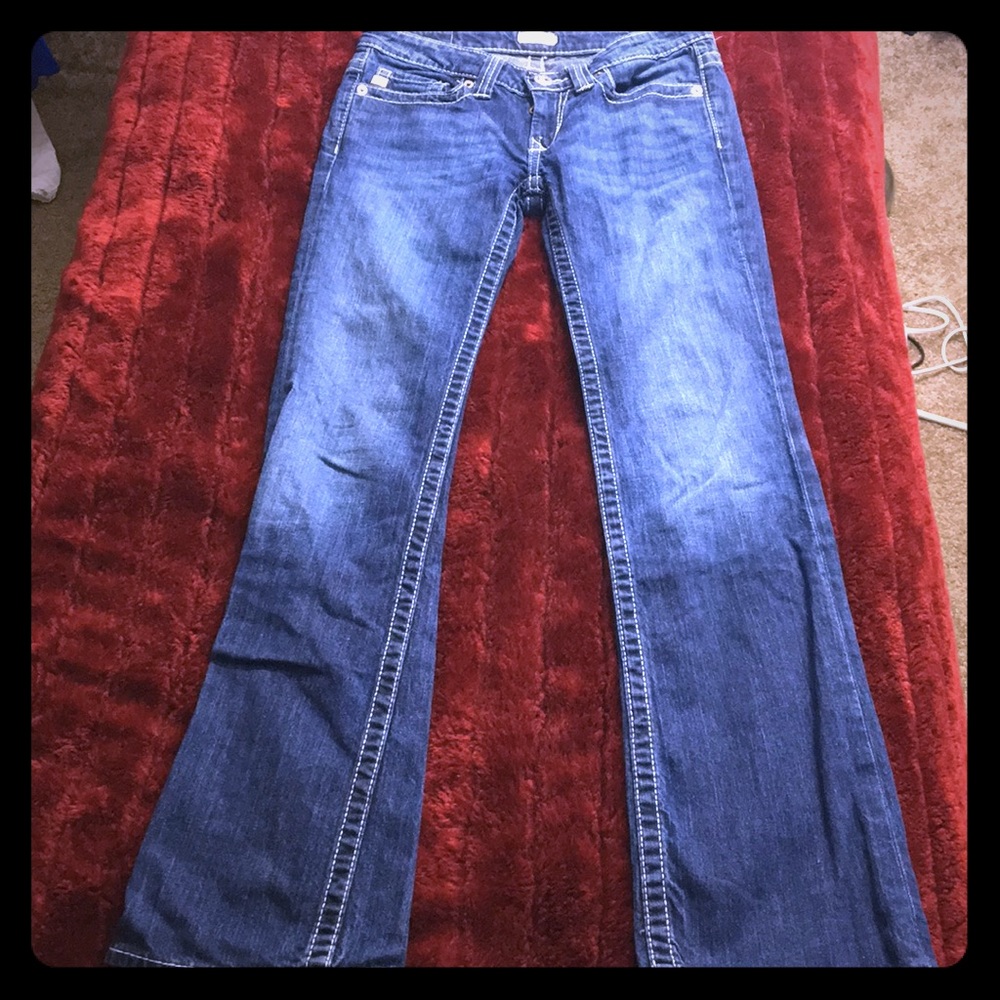 Big star boot cut jeans